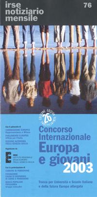 Concorso Europa e Giovani 2003