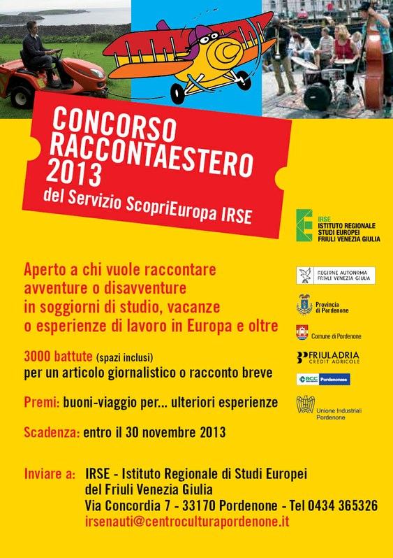 RaccontaEstero 2013 Il bando