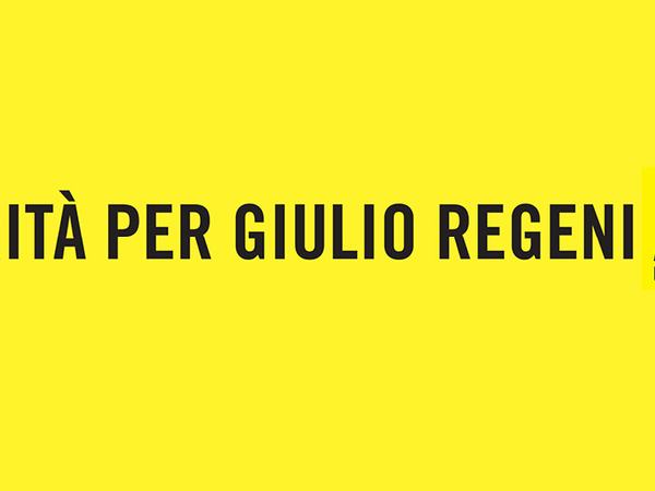 Verità per Giulio Regeni