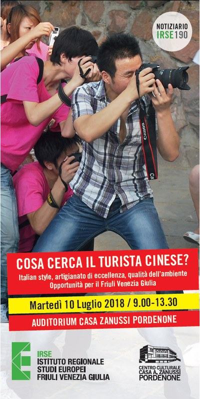 Cosa cerca il turista cinese?