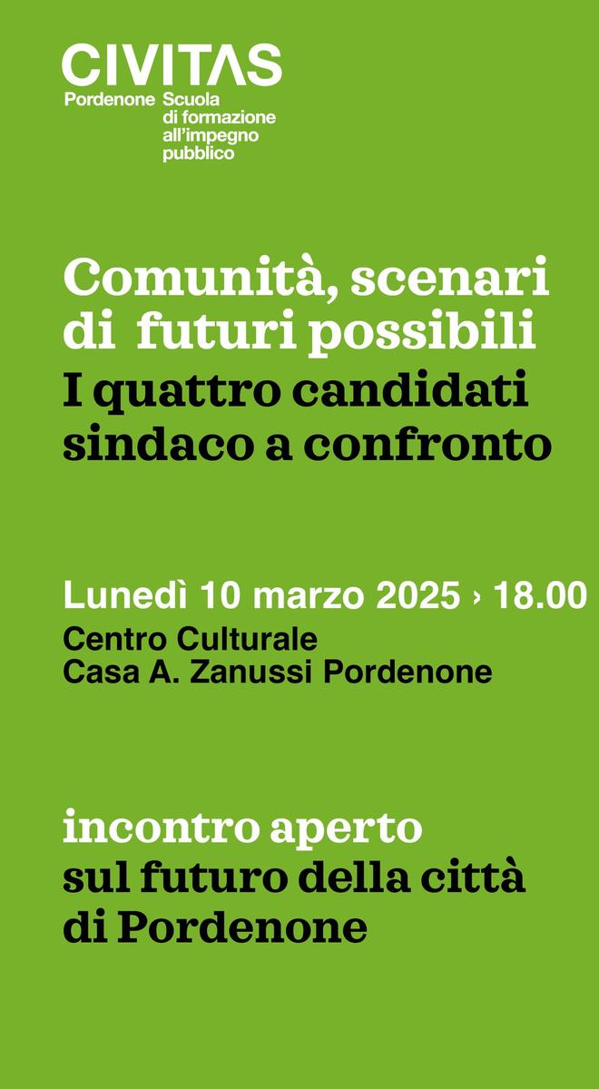 Il futuro della città di Pordenone
