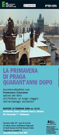 La primavera di Praga. Quarant'anni dopo