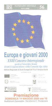 Concorso Europa e Giovani 2000