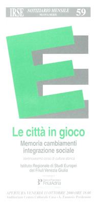 Le città in gioco