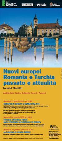 Nuovi europei Romania e Turchia tra passato e attualità