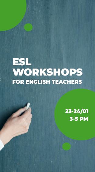 ESL WORKSHOPS 2025
