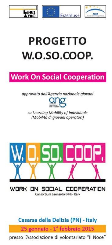 Visiting Pordenone Cultural Centre with W.O.SO.COOP.