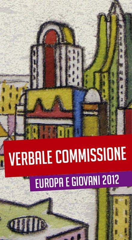 Verbale della Commissione