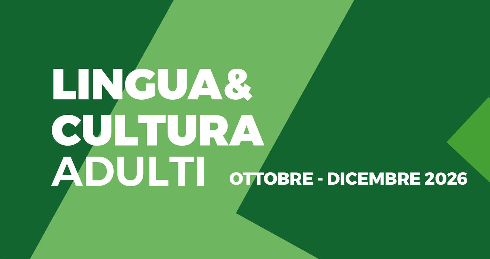 lingua&Cultura / Adulti